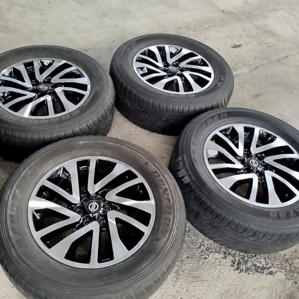 Pelek navara pcd 6x114 R18 + ban. pembelian minim 4pcs