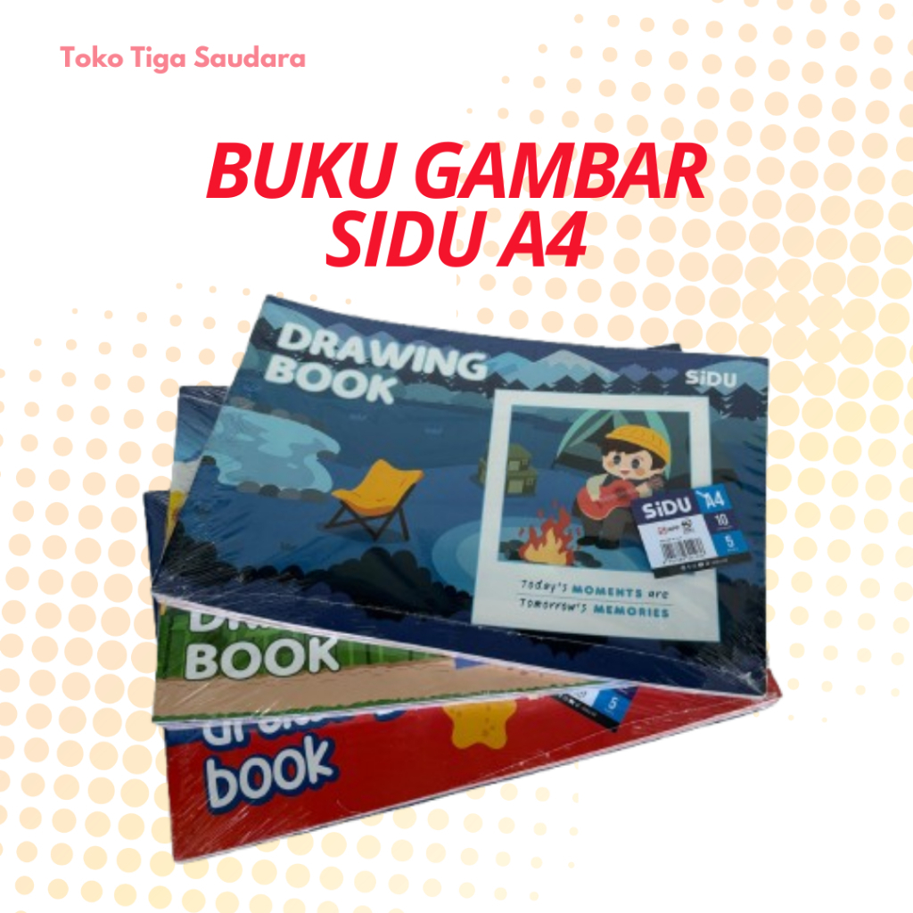 

Buku Gambar SIDU A4 1 Pack Isi 5 Buku