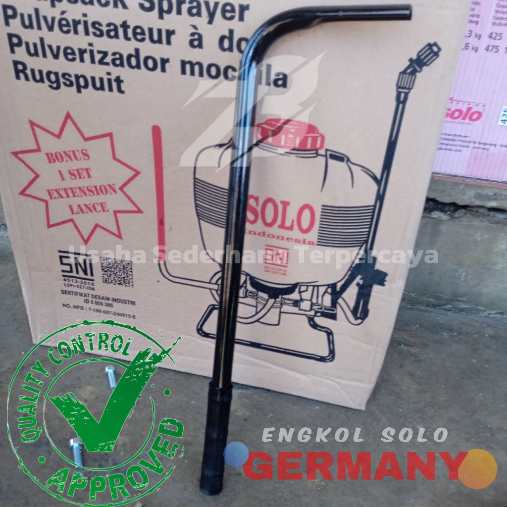 Engkol Sprayer Solo GERMANY Besi Hitam