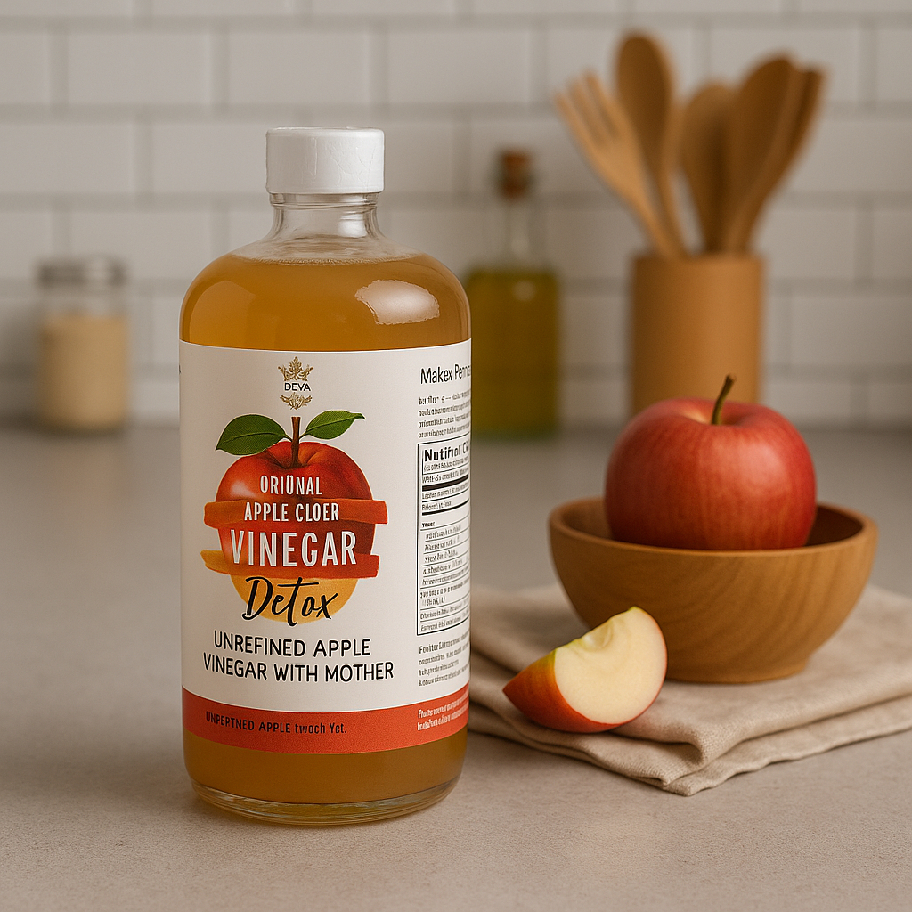 

Cuka Apel With Mother Organik 500ml - Apple Cider Vinegar Asli unpasteurized