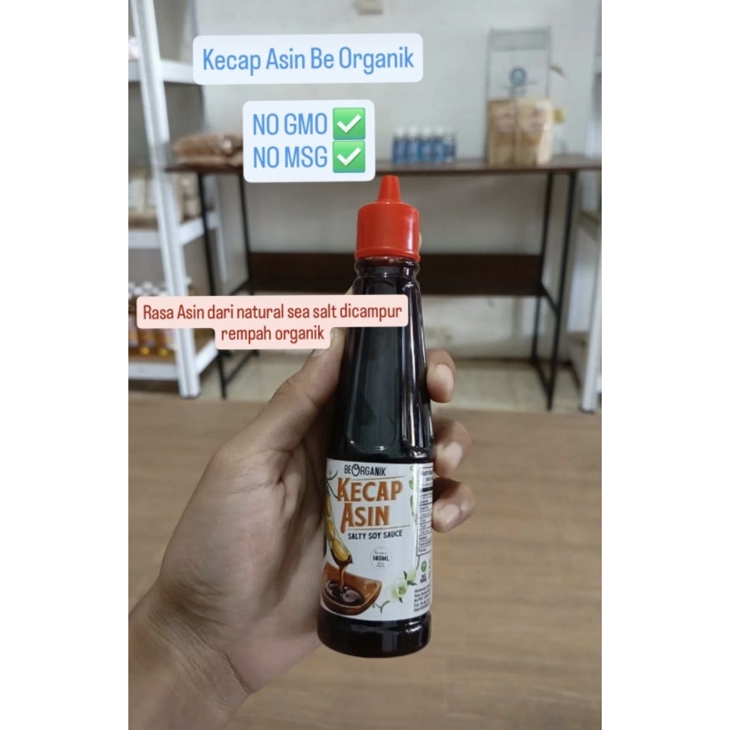 

kecap Asin Be Organik