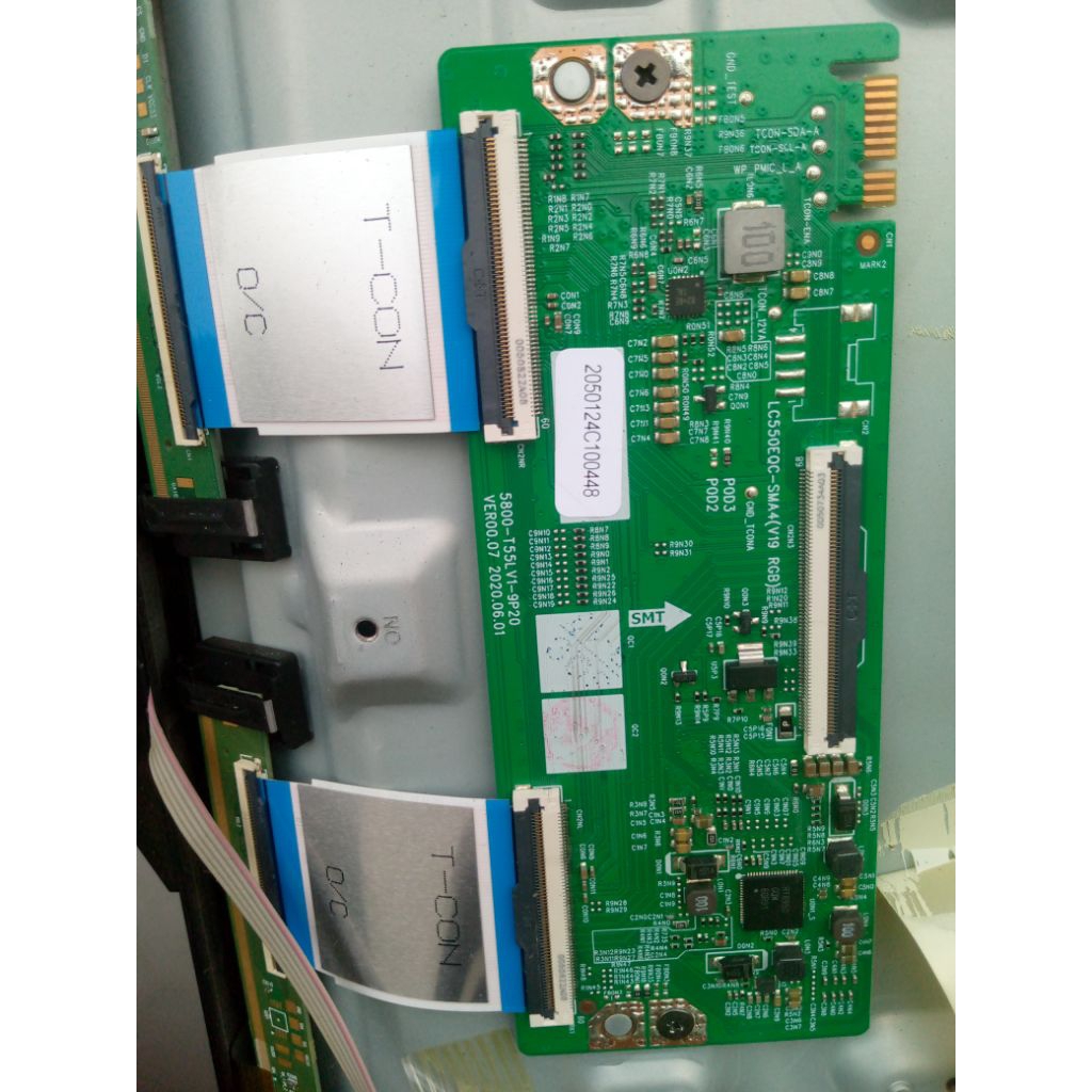 Tcon Coocaa LED 55S6G pro.