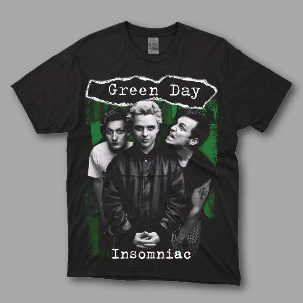 KAOS BAND GREEN DAY INSOMNIAC BY GILDAN