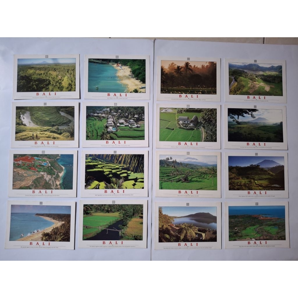

Kartu Pos asli jadul tahun 1990an Pemandangan Bali - Mulus / ex. Stock Toko