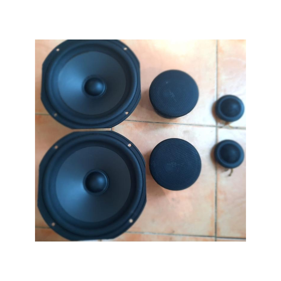 Speaker Split 3 Way POLK AUDIO 6 1/2"  Inchi Aktif Tanpa Pasif not Focal  Morel Dynaudio Alpine Pion