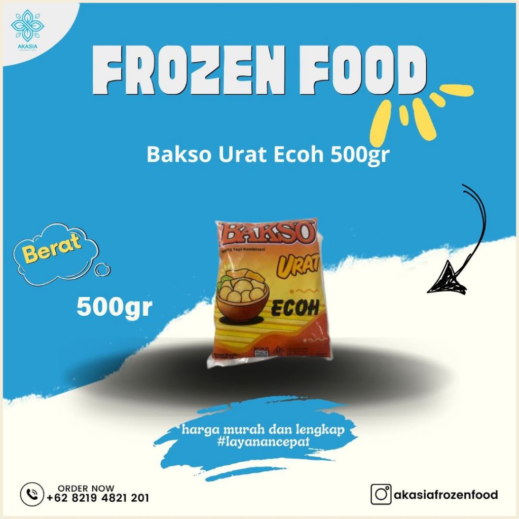 

Bakso Urat Ecoh 500gr