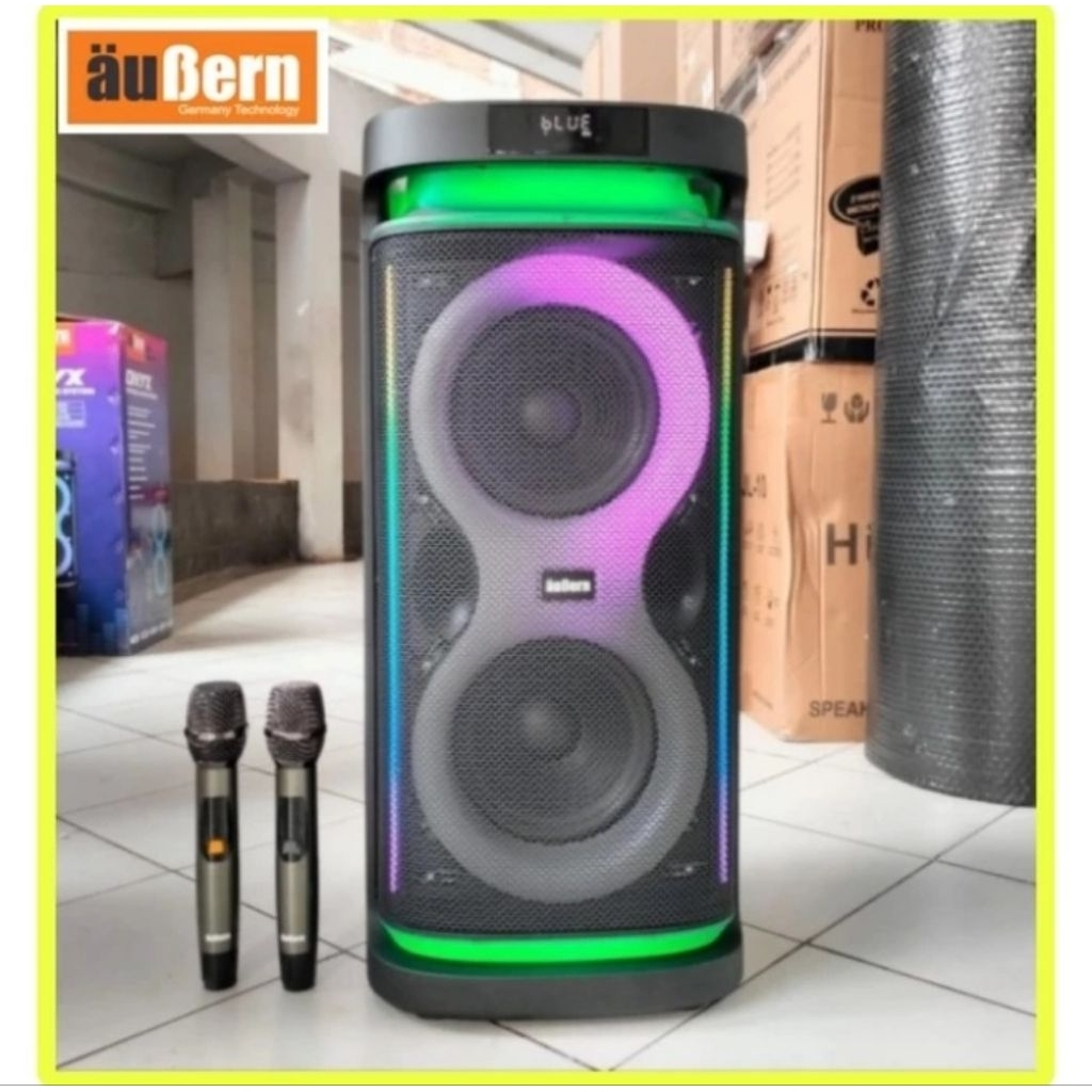 Speaker portable 8 inch bluetooth aubern partybox onyx 8