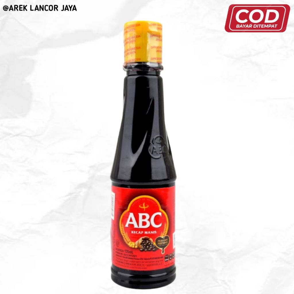 

ABC Kecap Manis 135ml - Rasa Manis Khas & Aroma Menggugah Selera Cocok Untuk Berbagai Hidangan COD Bayar Ditempat