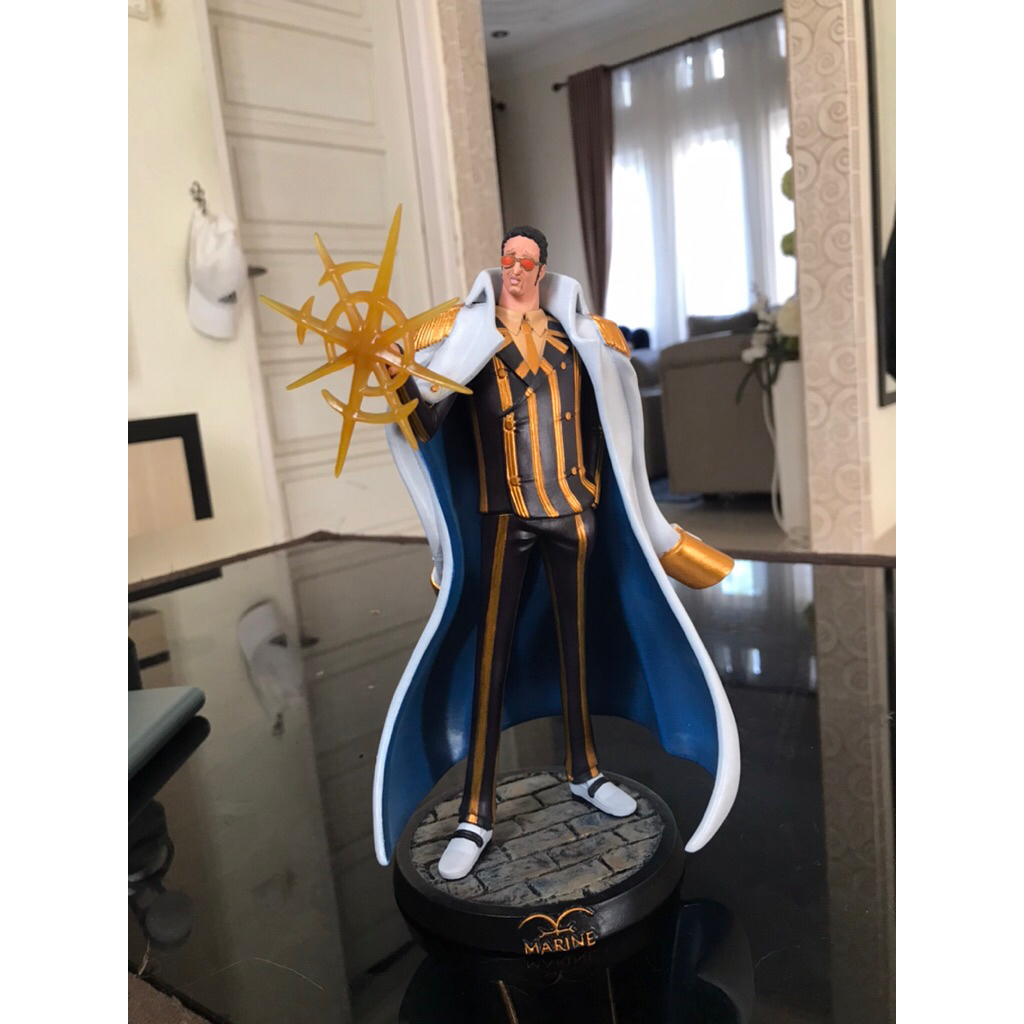 Figure kizaru borsalino admiral one piece 3d print resin ichiban kuji