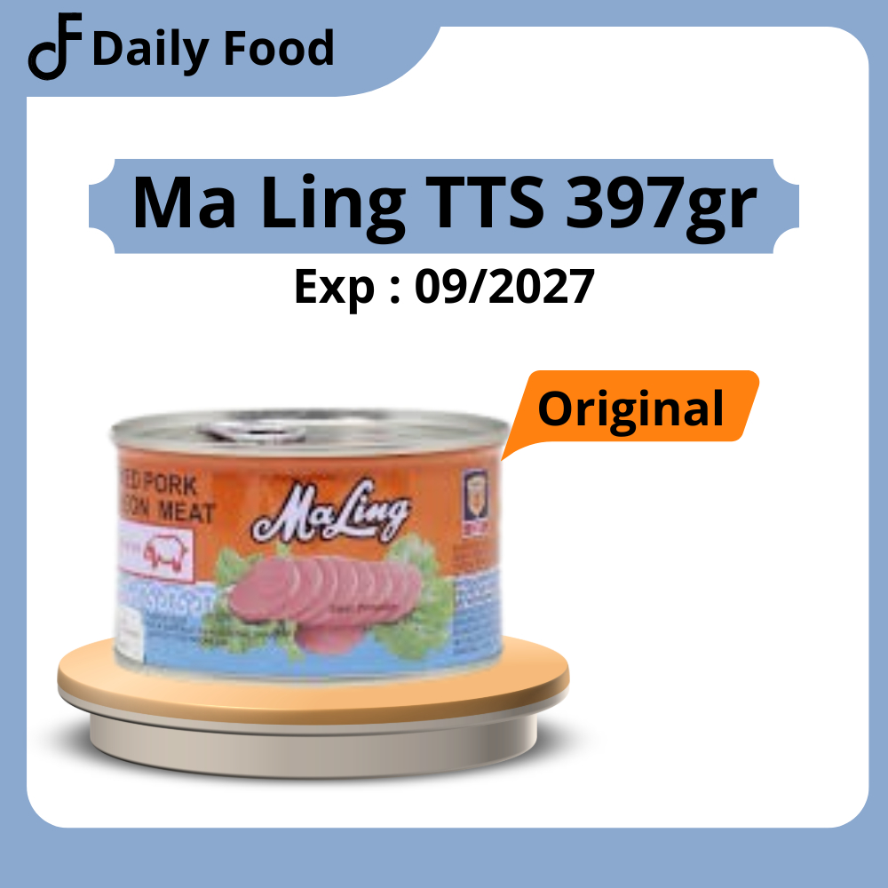 

qqq Maling TTS Pork Luncheon Meat 397gr