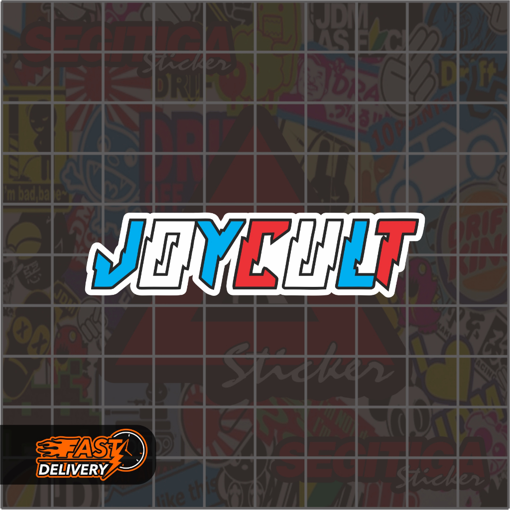 

Sticker Joycult Ukuran 10 x 2.5 Cm