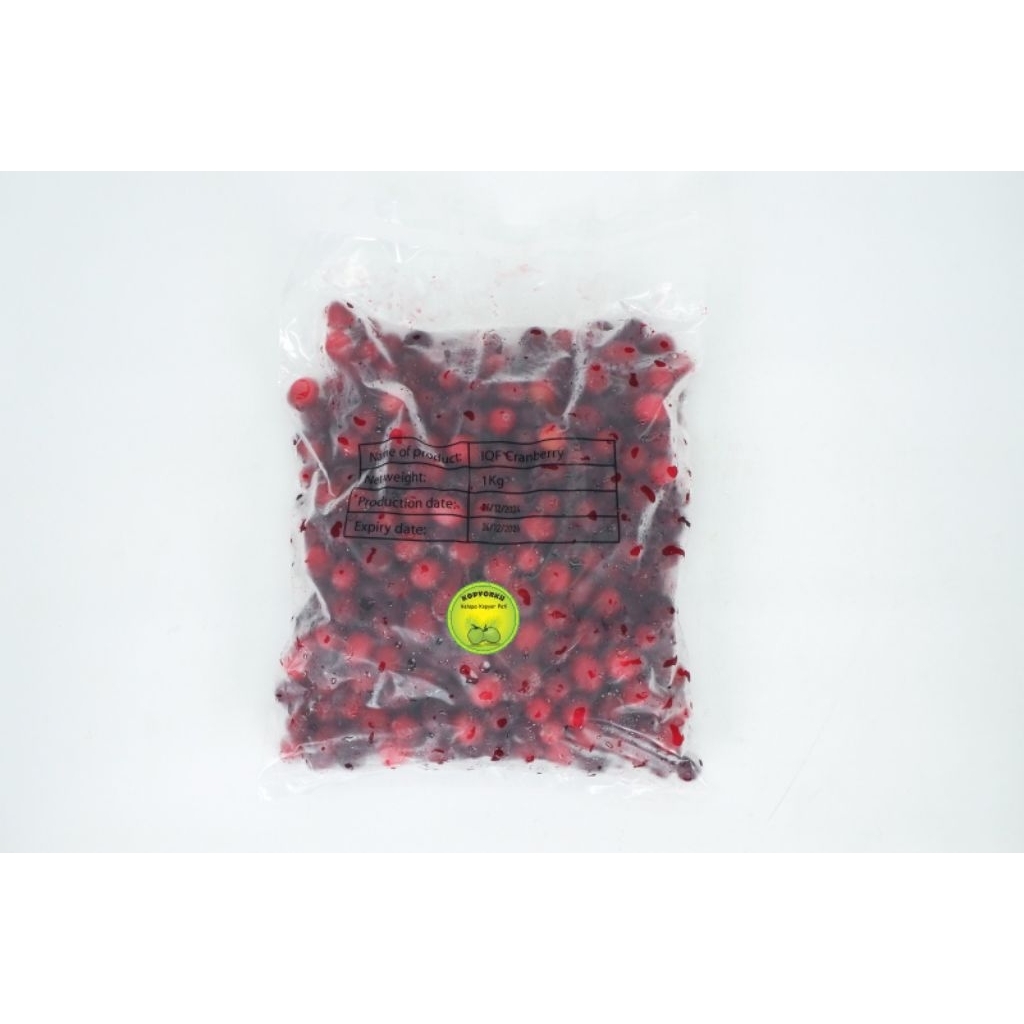 

Frozen Cranberry impor 1 kg
