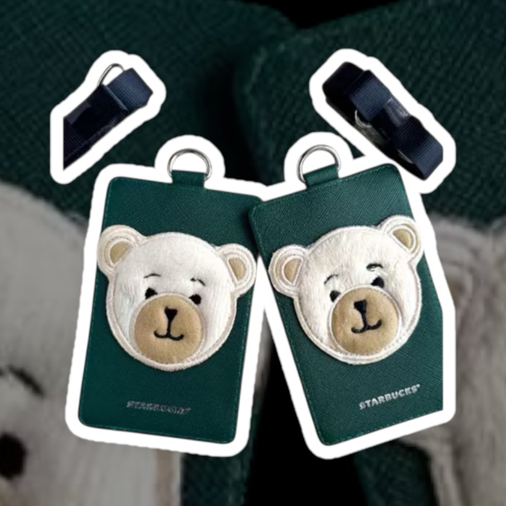 

Card Holder Starbucks Anniversary Lanyard Bear