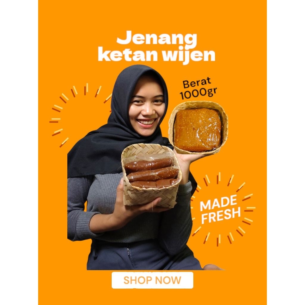 

Jenag dodol ketan wijen 1000grm. Gula jawa asli tanpa pengawet. manis pas kenyal Bisa COD