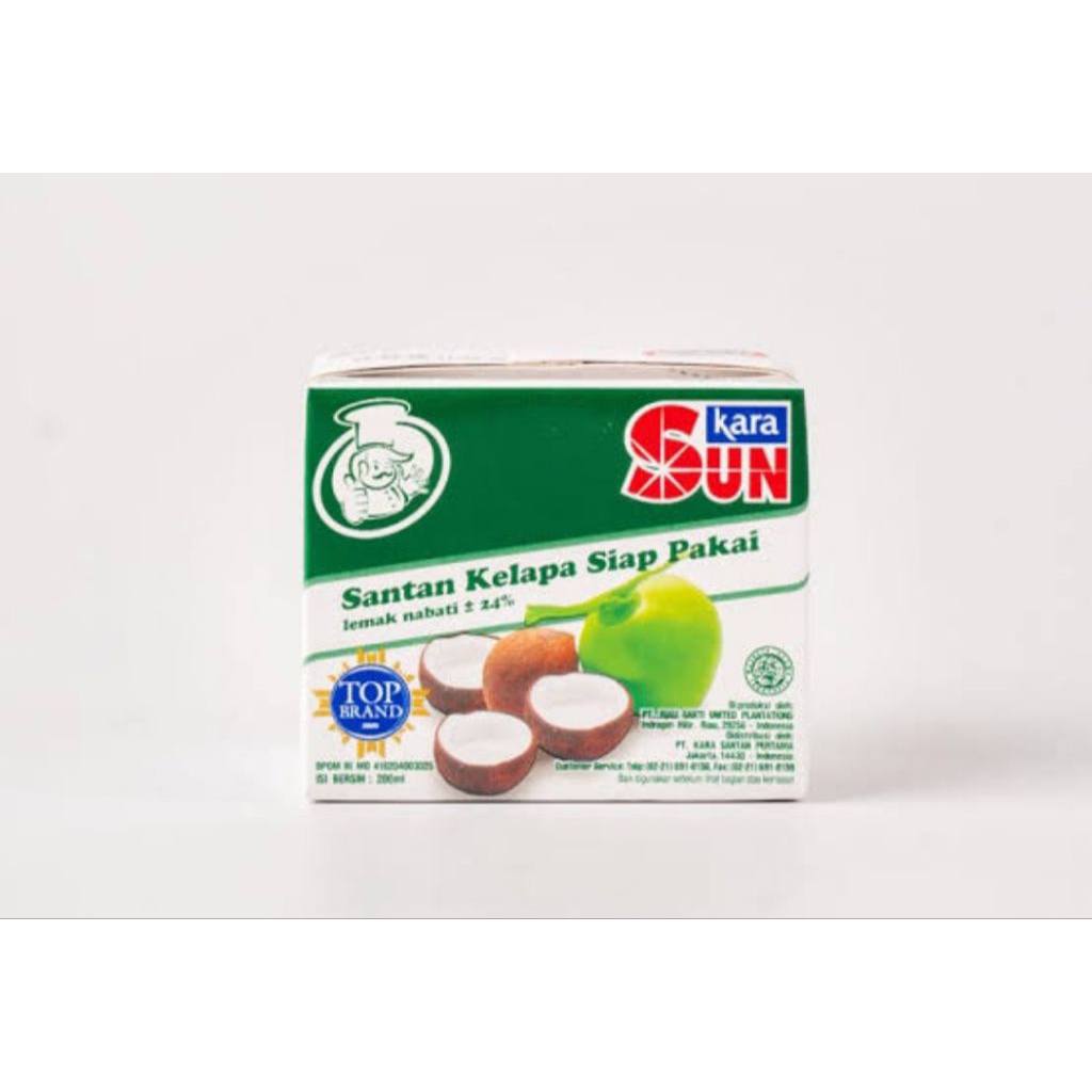 

Sunkara Krim Kelapa (santan siap pakai) 200ml