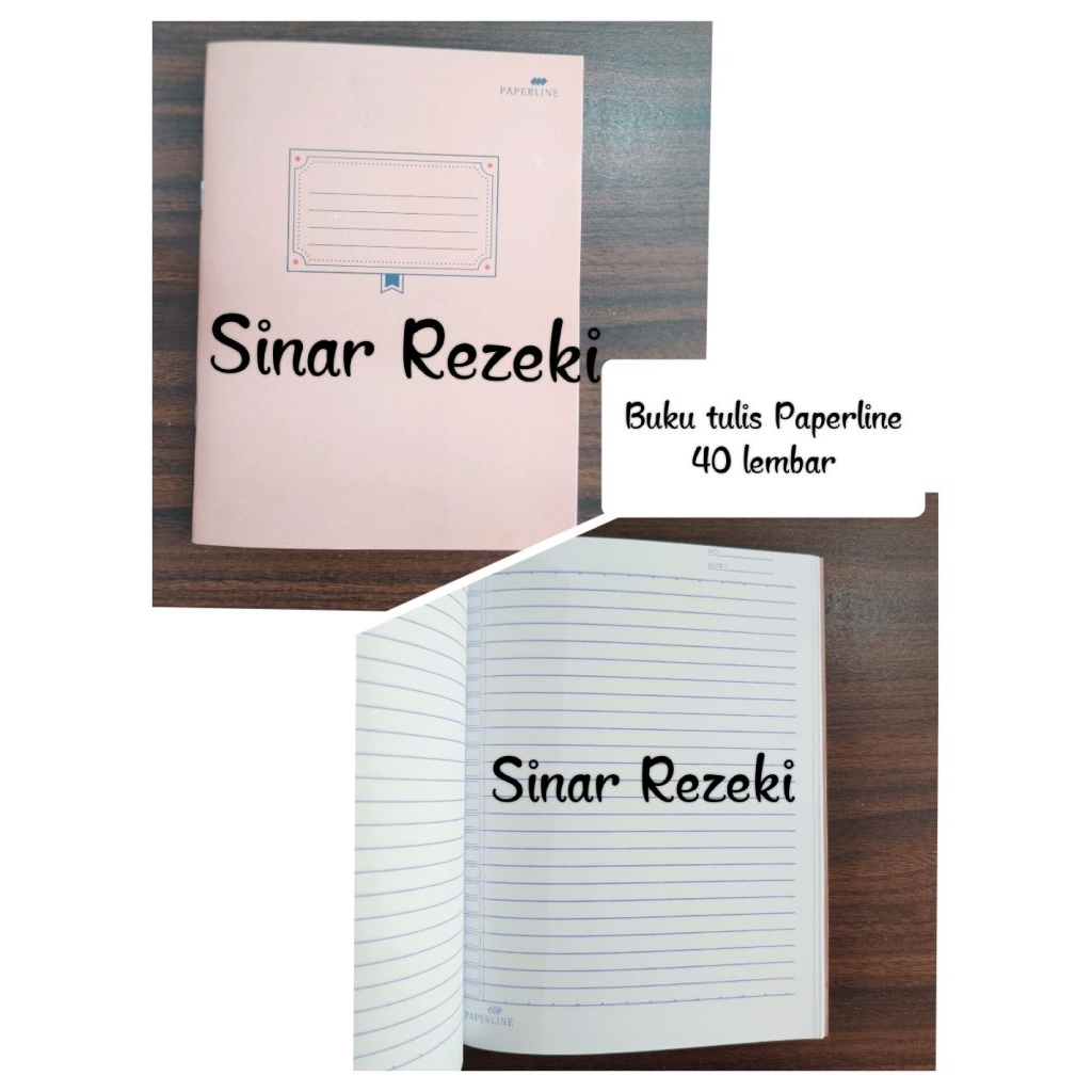 

1 buah!!Buku tulis paperline 40 lembar/buku tulis/perlengkapan sekolah
