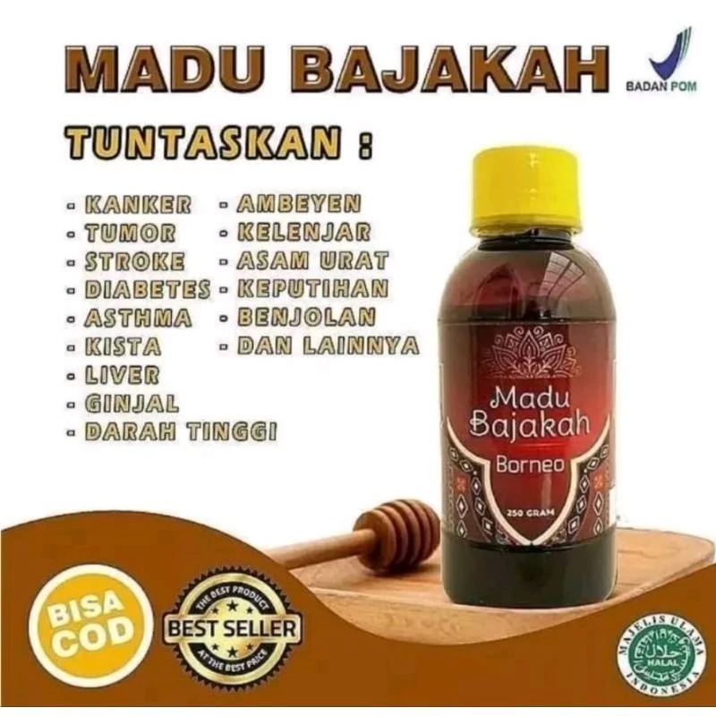 

MADU BAJAKAH BORNEO -MADU BAJKAN - Atasi Benjolan , Kanker ,Tumor ,dan Segala Kronis