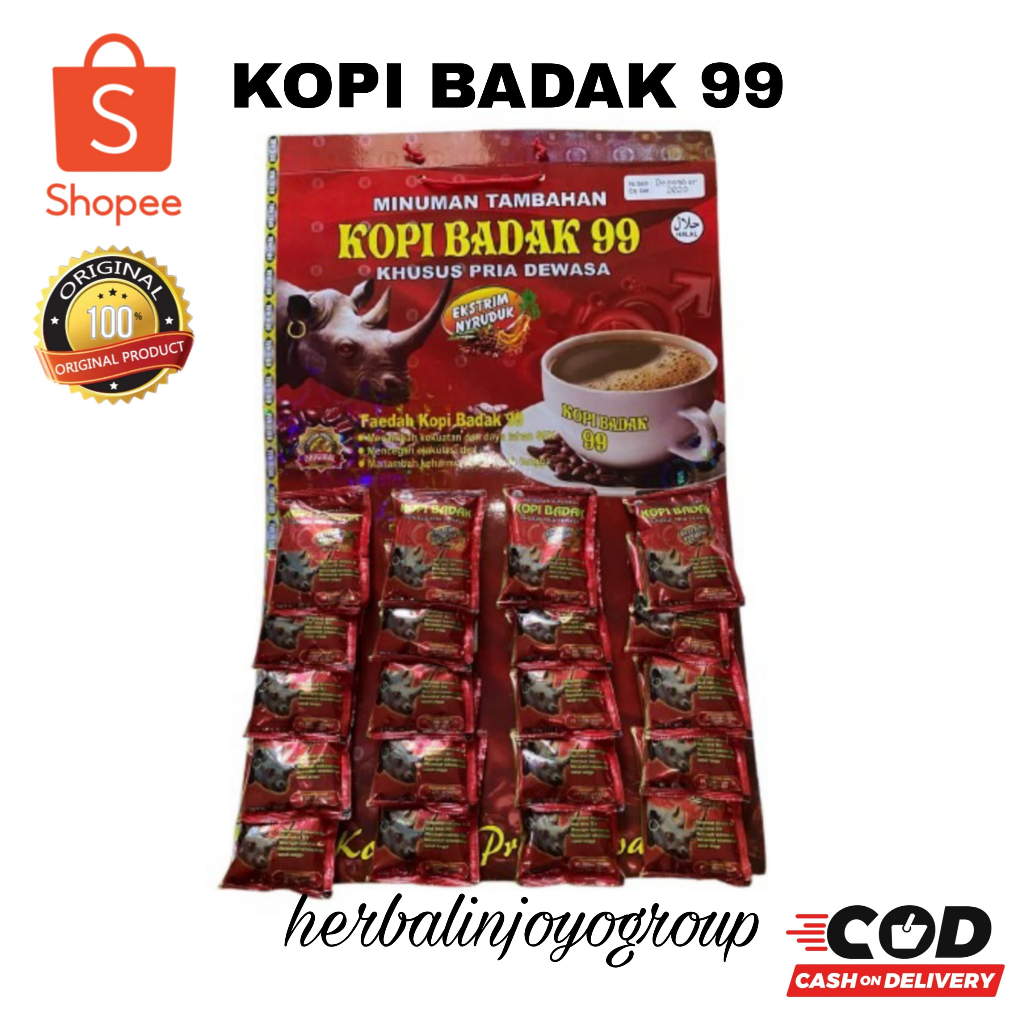 

herbalinjoyogroup|kopi hitam badak 99