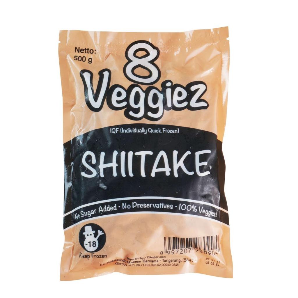 

Frozen Mushroom Shiitake/Shitake/Jamur Shiitake/Shitake Beku 500g