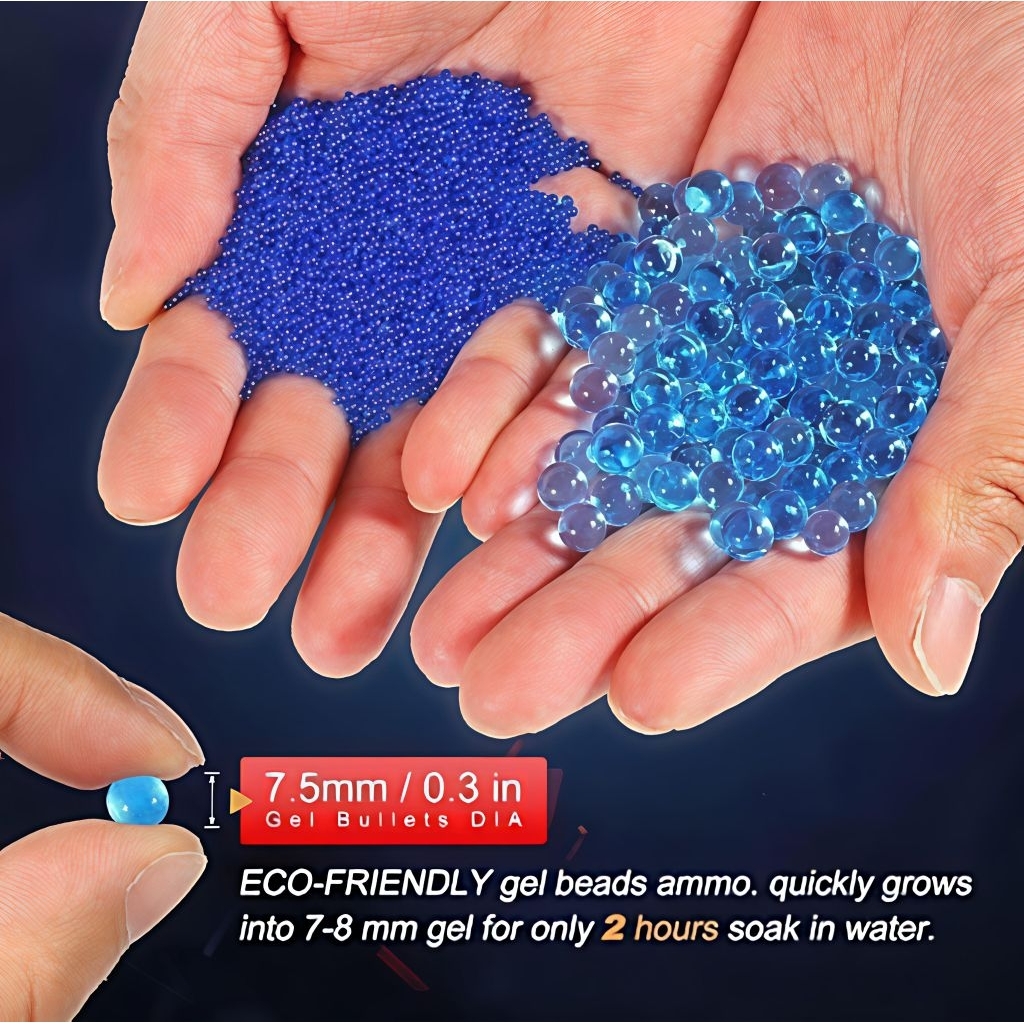 Refill Isian Water gel WGB Blaster Kemasan Saset (Harga Perbks)