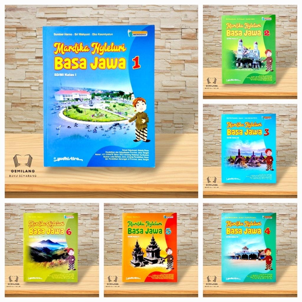 Buku Mardika Ngleluri Basa Jawa Kelas 1 2 3 4 5 6 SD Kurikulum Merdeka Penerbit Yudhistira