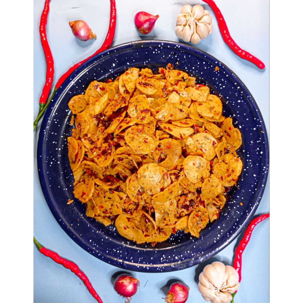 

Citruk, Citruk Pedas, Makanan Ringan, Cemilan Khas Cimais