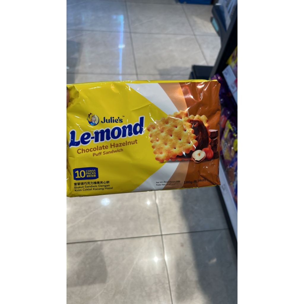 

JULIES LE-MOND CHOCOLATE HAZELNUT