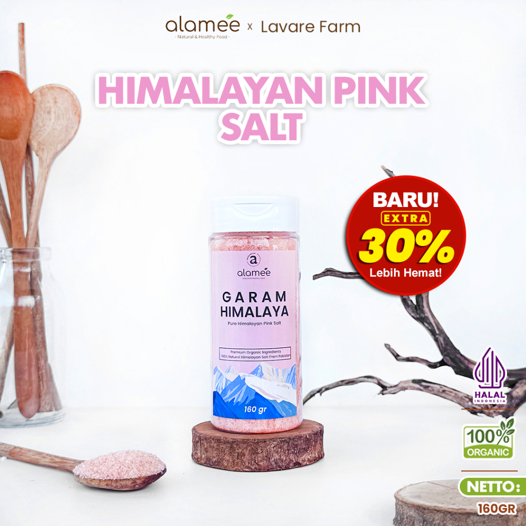 

Garam Himalaya Organik Himalayan Pink Salt 160 G buma organik