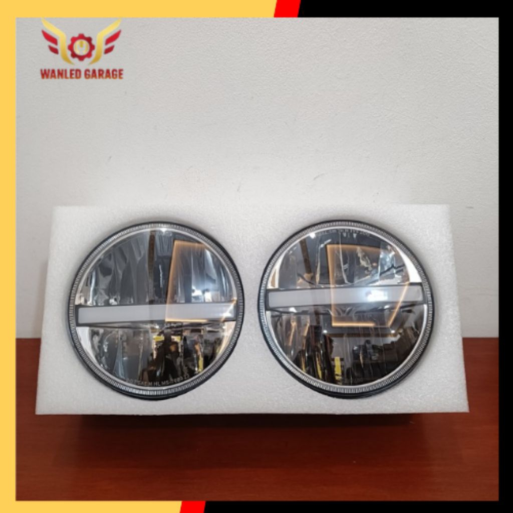 HEADLAMP TRUCK LED 7 INCH HEADLAMP JEEP JK JL RUBICON JIMNY POLOS