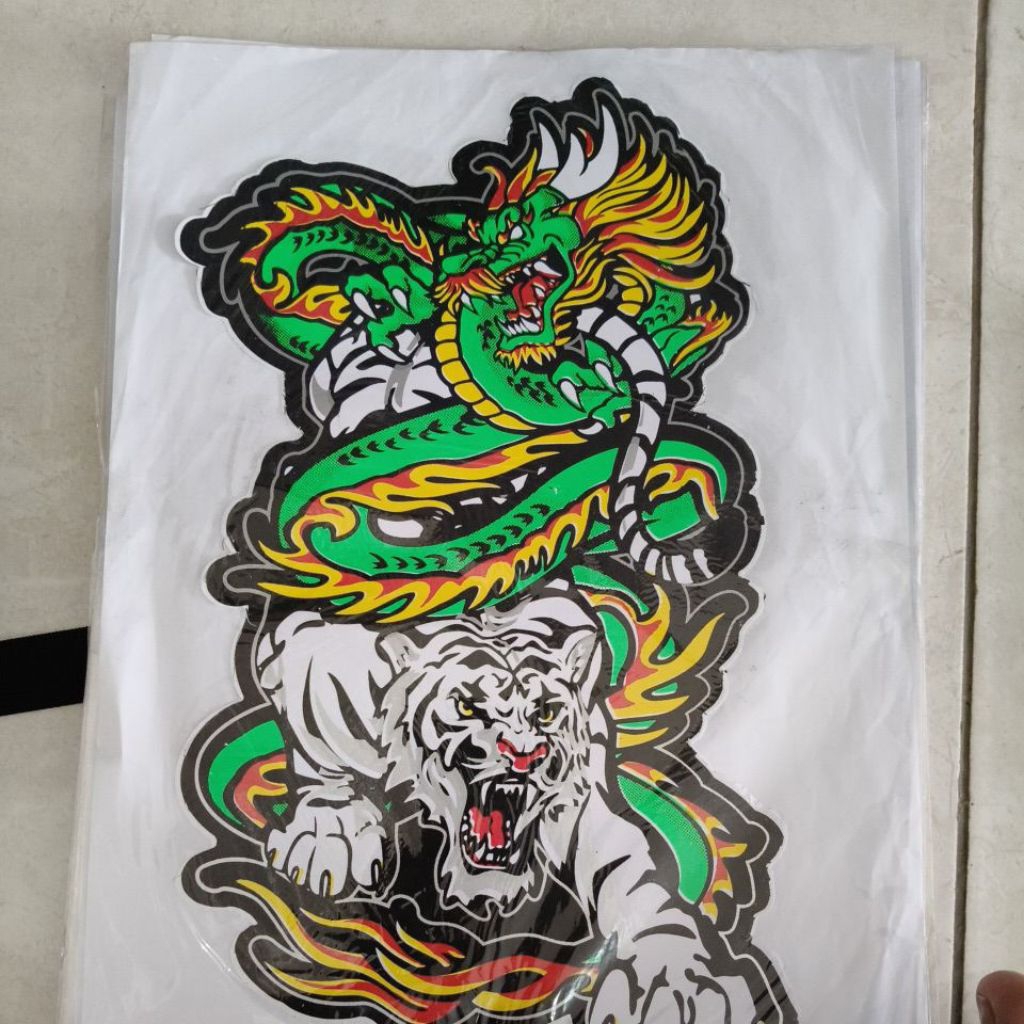 stiker. naga / vinil naga/ stiker motor