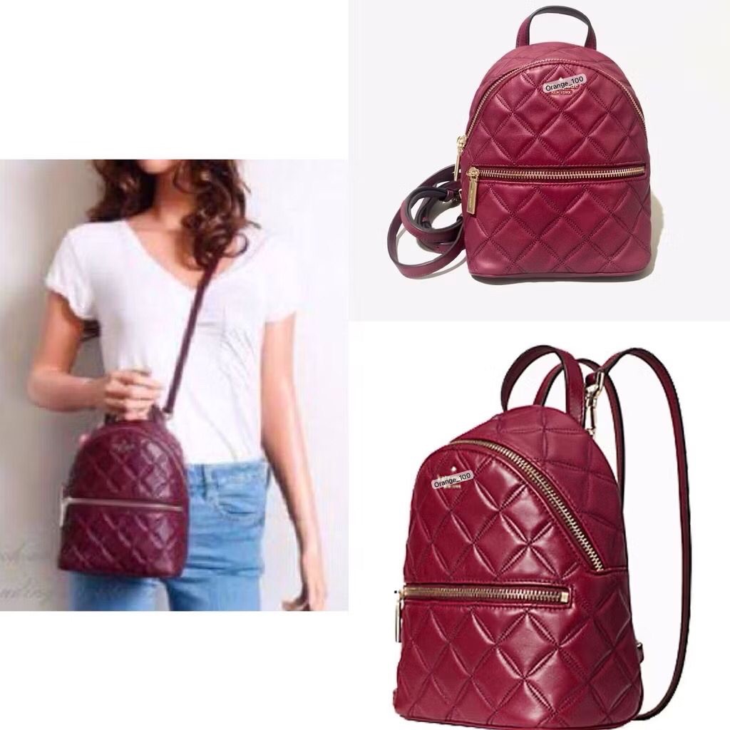 TAS WANITA KS NATALIA CONVERTIBLE BACKPACK QUILTED ORIGINAL