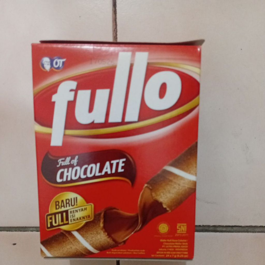 

Fullo Wafer Stik Coklat 1 Pack 24×7 gr
