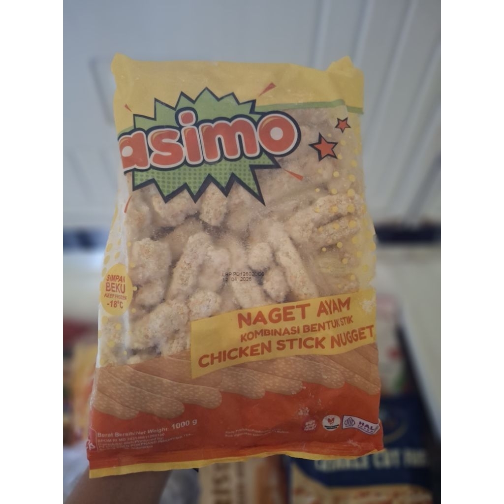 

ASIMO NUGGET STIK 500g & 1 Kg