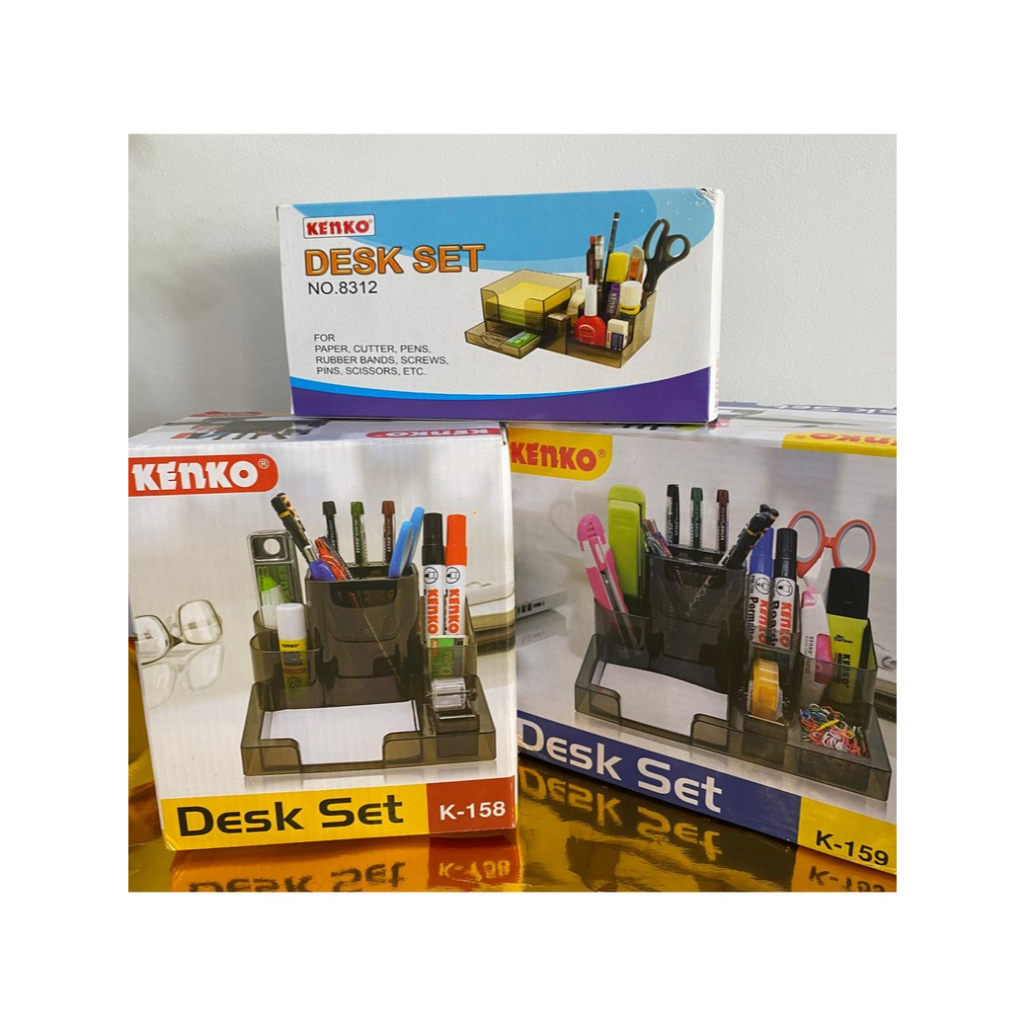 

kenko desk set ( tempat alat tulis )