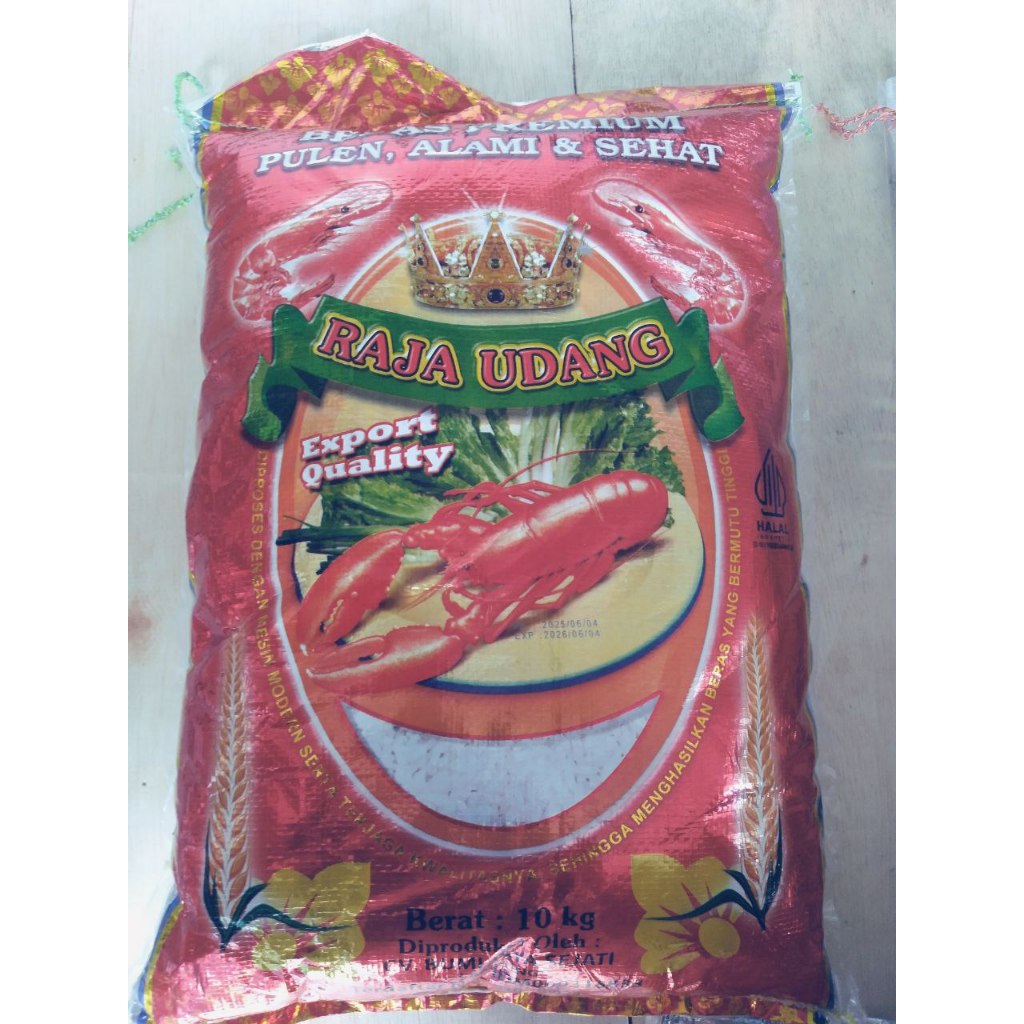 

Beras Premium Raja Udang 10 Kg