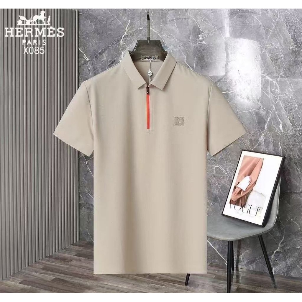 KAOS BERKERAH PRIA BRANDED IMPORT MIRROR