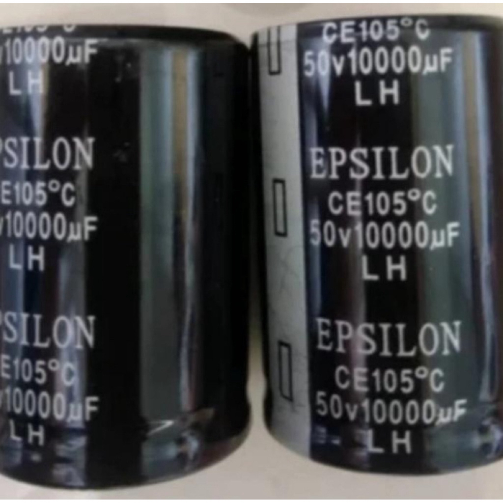 ELCO 50V 10000uf EPSILON 50V 10000uf ORIGINAL