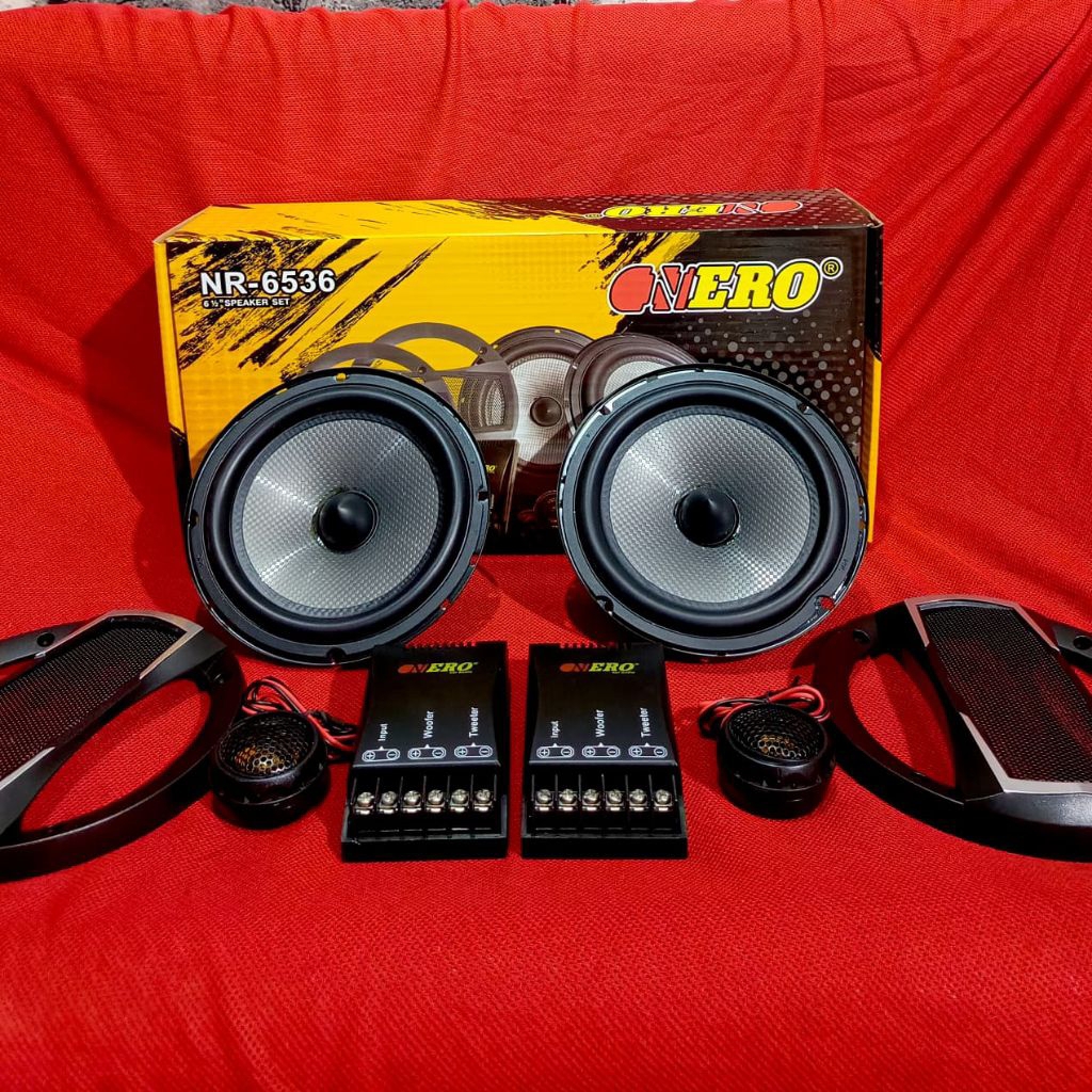 Speaker Split Nero NR 6536 New .6,5 inch Speaker Split Nero-yaafi car audio