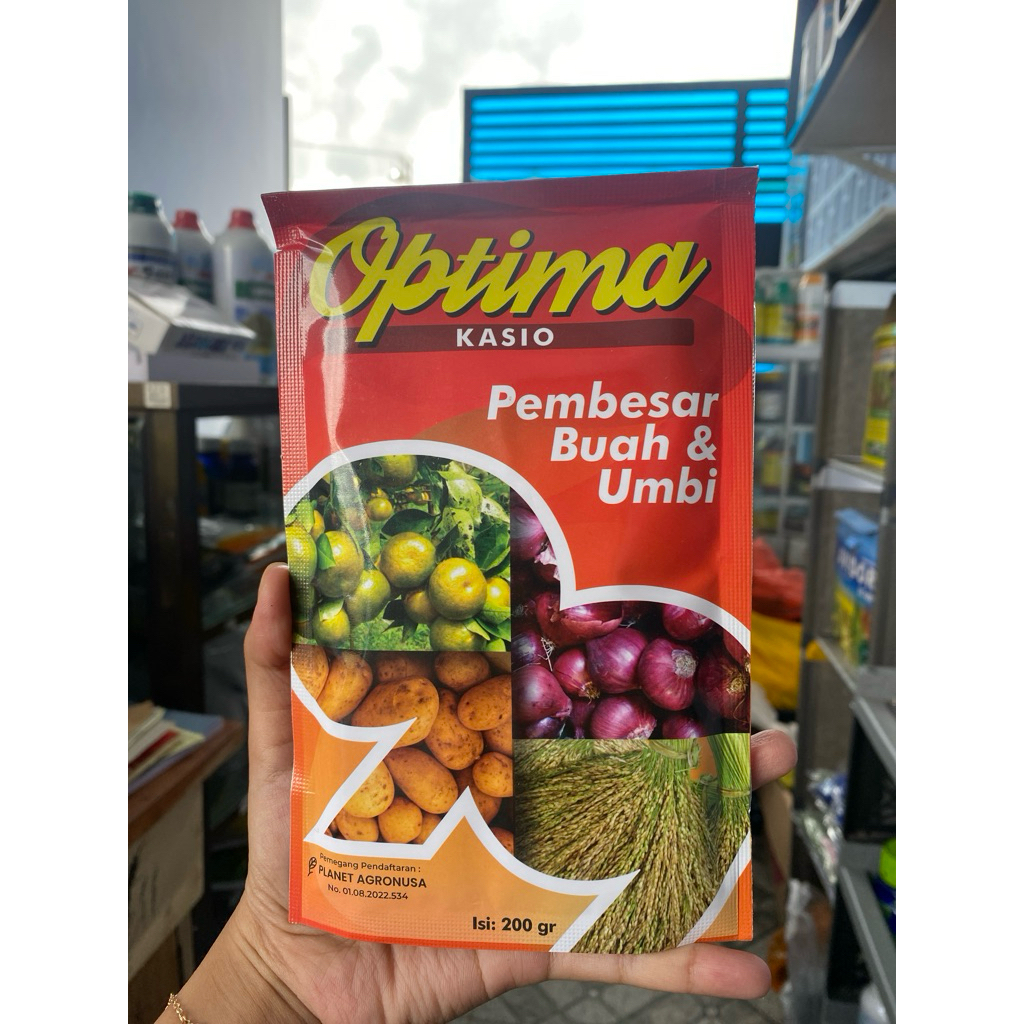 Optima Kasio 200gram Pembesar Umbi & Buah