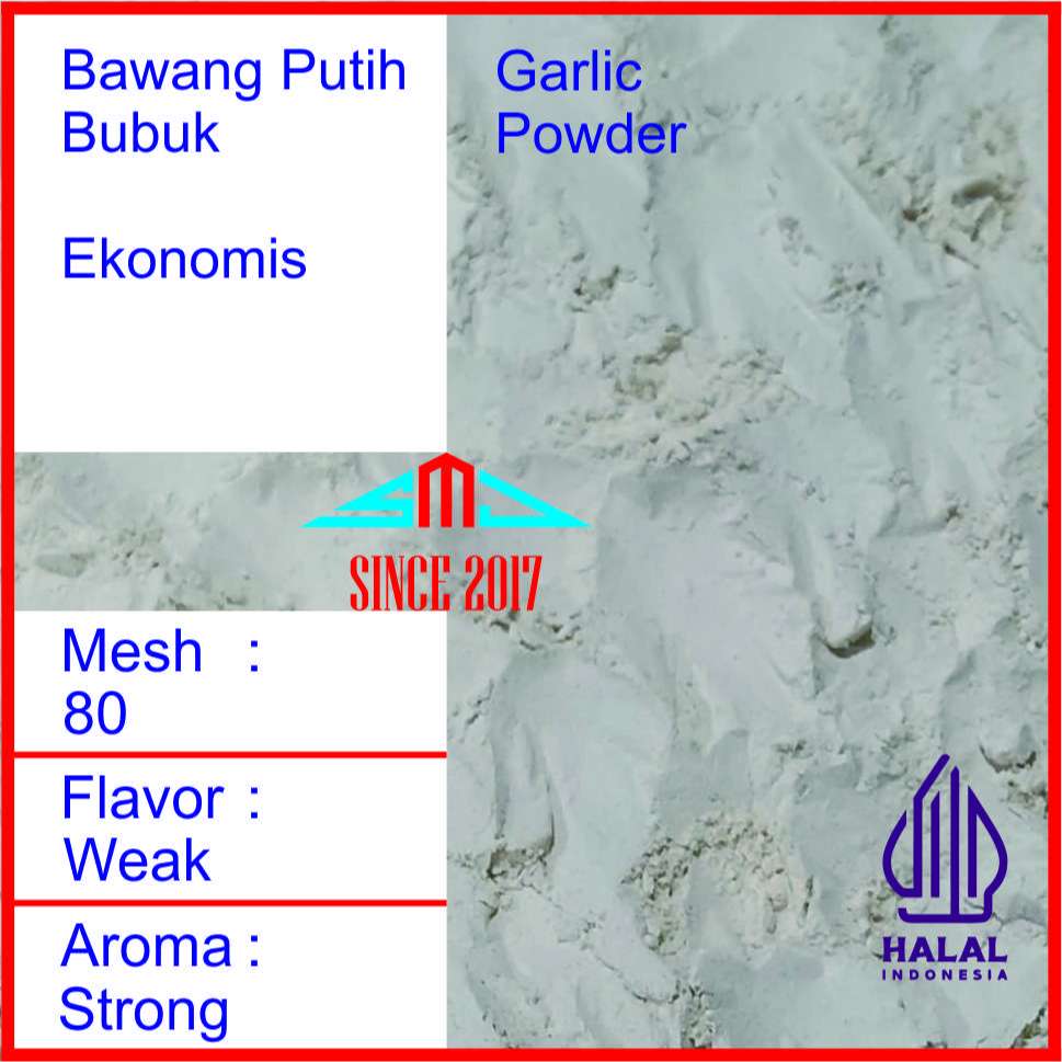

Bawang Putih Bubuk 1 kg Ekonomis 1000 gram Garlic Powder Kualitas Murah
