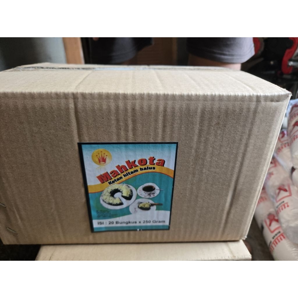 

tepung ketan hitam mahkota dus 250 gram isi 20 pcs