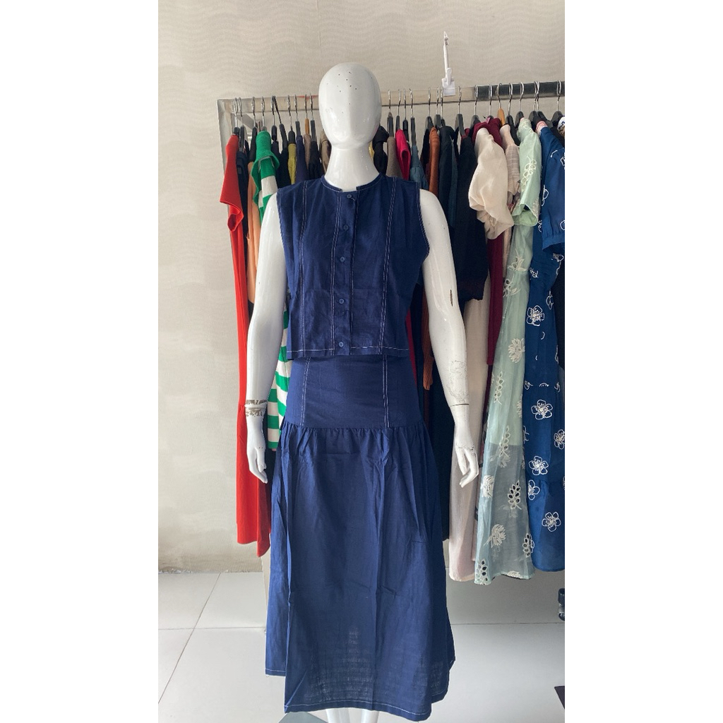 One Set Wanita Dewasa Yukensi Rok// One set Yukensi Rok//Style Korean