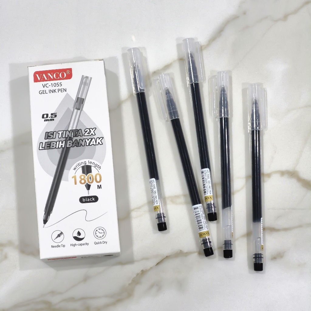 

[1 LSN / 12 PCS] GEL PEN VANCO VC-1055