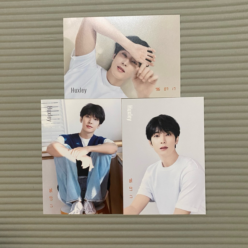 

HUXLEY X WONWOO Postcard set