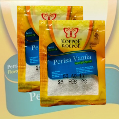 

Perisa Vanila Crystal Koepoe-koepoe Sachet 2 gr x 2 pcs