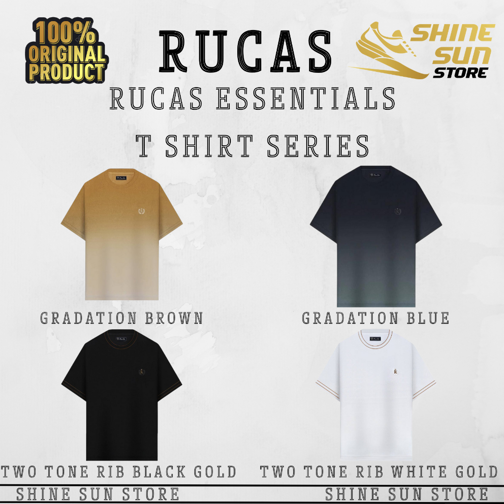 [ORIGINAL] RUCAS ESSENTIALS GRADATION // TWO TONE RIB T-SHIRT LIMITED EDITION
