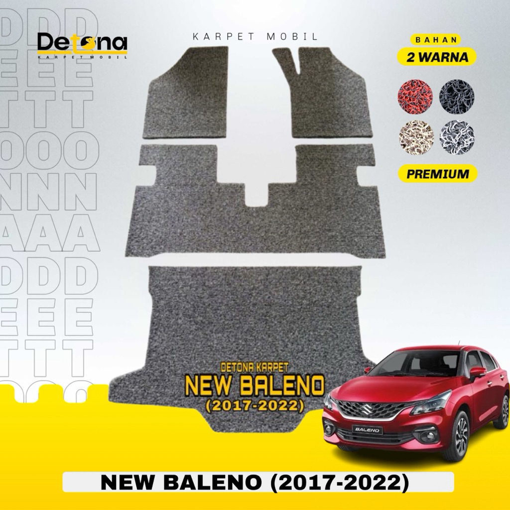 KARPET MOBIL SUZUKI NEW BALENO 2017-2022 / KARPET MIE  SUZUKI NEW BALENO 2017-2022