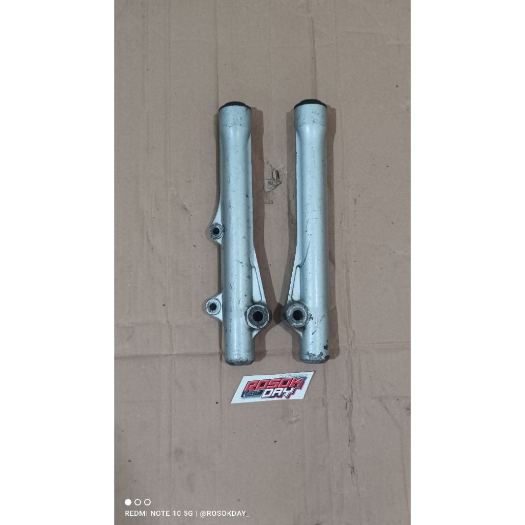 Bottom Tabung Shock Depan Supra x100 Original Bottom Bottem Tabung Slumbung As Shock Skok Depan Hond