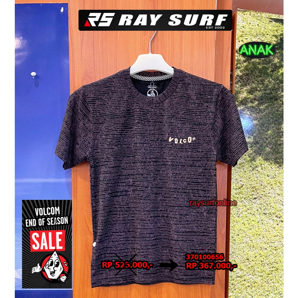 RAYSURF VOLCOM SALE T-SHIRT ANAK 370100656 ORIGINAL