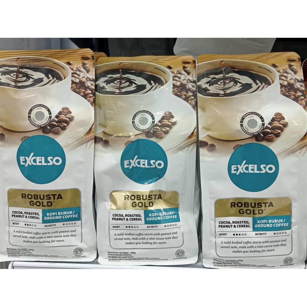

Excelso Kopi Bubuk/ Ground Coffee 200 gr